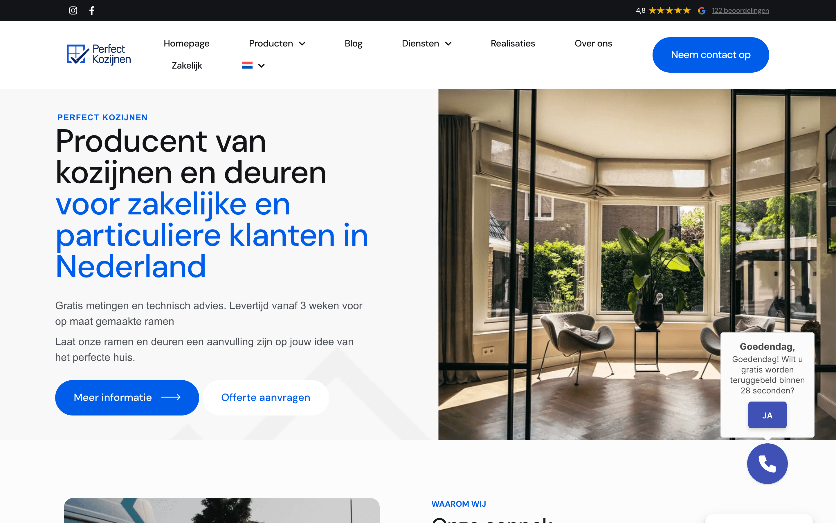PerfectKozijnen.nl — wdrożenie
